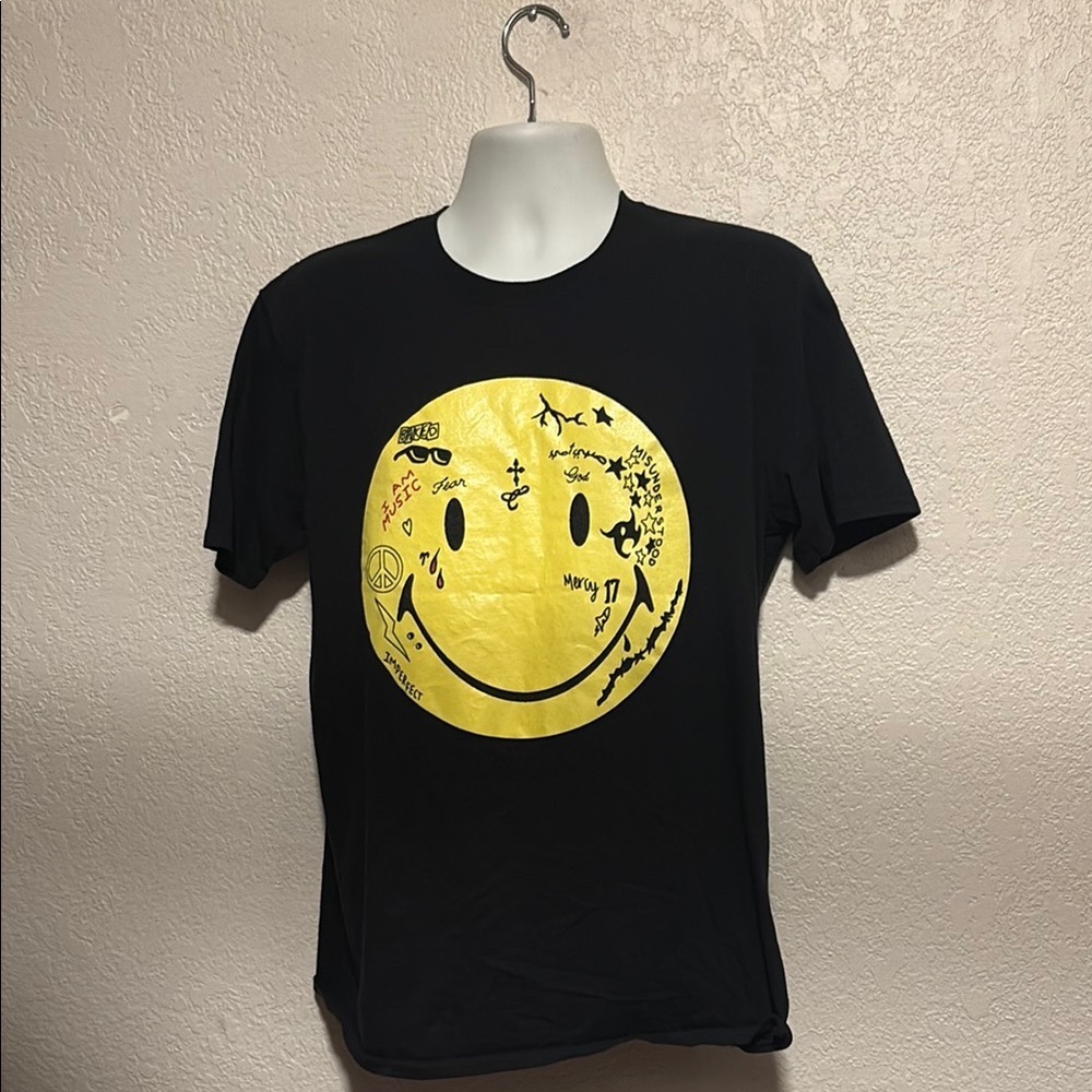 Clean Lines YMCMB Lil Wayne Smiley Graphic Tee